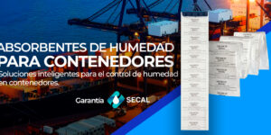 Absorbentes de humedad SECAL para contenedores maritimos